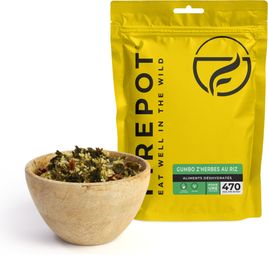 Comida liofilizada Firepot Gumbo Z'Herbes con arroz - 110 g