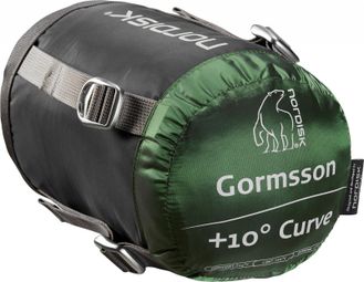 Nordisk Gormsson 10° XL Curve Saco de dormir verde
