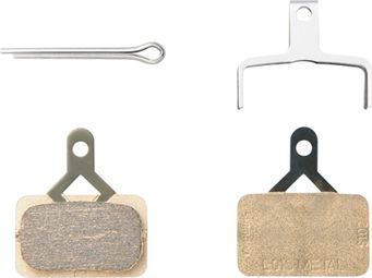 Plaquettes de Freins à Disque SHIMANO E01S BR-M575 / BR-M486 / BR-M485 Metaliques