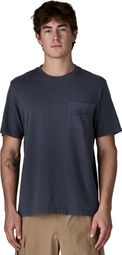 Patagonia Men's Midweight '95 Oval Logo Pocket T-Shirt in Blue