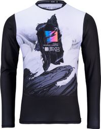 Maglia Kenny Evo Pro a manica lunga nero/bianco