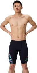 Calzini da nuoto Speedo Club Training Splice Nero/Verde Uomo