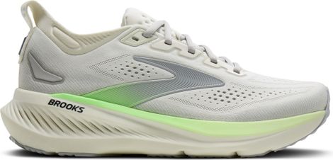 Brooks Glycerin 23 Wide Running Shoes, Gray/Green, Men's