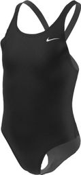 Traje de baño de 1 pieza Nike Swim Fastback para mujer, negro