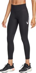 Mallas <strong>Largas Nike Dri-Fit Swossh Fast</strong> Mujer Negro