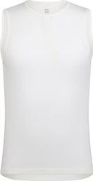 Rapha Merino Lightweight Beige/Wit Heren mouwloos ondershirt