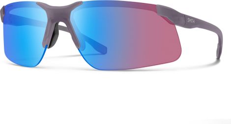 Lunettes Smith Cipher Cristal météorite mat / Miroir Rose-Bleu ChromaPop