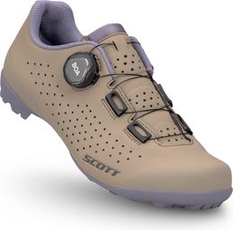 Scott Gravel Pro gravelschoenen voor dames, beige/roze