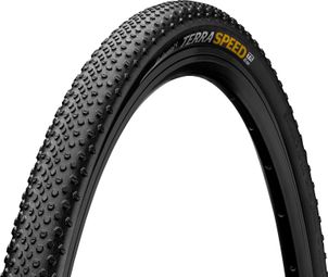 Pneu Gravel Continental Terra Speed 650b Tubeless Ready Souple ProTection BlackChili Compound E-Bike e25