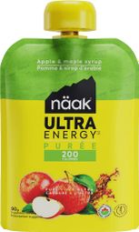 Purée énergétique Näak Ultra Energy Pomme/Sirop d'Érable - 90g