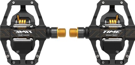 Time Speciale 12 Large Clipless Pedals Black Gold