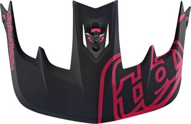 Visor Troy Lee Designs Stage Stealth / Schwarz / Rosa