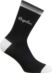 Calcetines Rapha Logo Negro/Gris