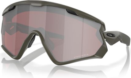 Lunettes Oakley Wind Jacket 2.0 Matte Olive/ Prizm Snow Black Iridium/ Ref: OO9418-2645