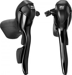 Pair of MicroShift R9 2x9V levers