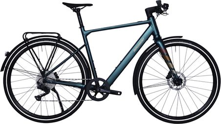 Bergamont E-Sweep Tour Elektro-Citybike mit Shimano Deore 10-Gang-Schaltung, Mahle 250 Wh, grün, Rahmengröße 55, 175/185 cm – generalüberholtes Produkt