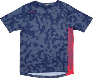 Troy Lee Designs Skyline Youth Blue Children's Jersey met korte mouwen