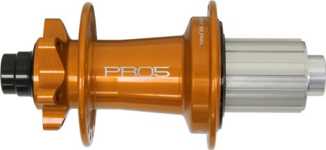 Hope Pro 5 32 Loch Hinterradnabe | Boost 12x148 mm | 6 Loch | Orange