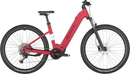 Scott Axis 30 Wave Electric Mountain Bike, Shimano 11-speed, 600 Wh Bosch, 85 Nm, 29-inch, Raspberry Red, 2025