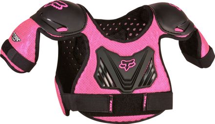 Veste de Protection Enfant Fox Titan Roost Noir/Rose