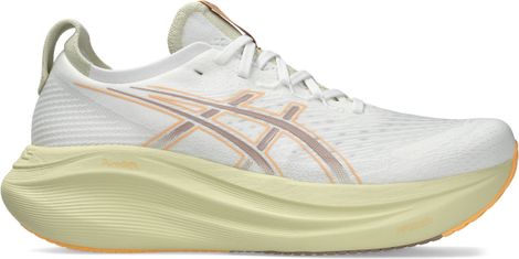 Chaussures Running Asics Gel-Nimbus 27 Blanc/Orange Homme