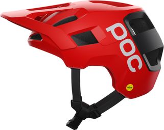 Poc Kortal Race Mips Casco MTB Rosso/Bianco
