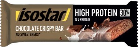 Isostar Barritas Energéticas Altas en Proteínas 30 Choco crujientes por unidad