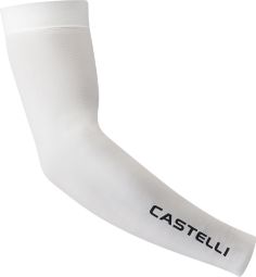 Castelli UPF 50+ Light 3 White Arm Warmers