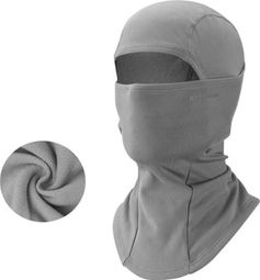 Cagoule d'Extérieur Coupe-Vent Balaclava Cache-Cou Casque gris clair
