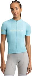 Maillot vélo mesh manches courtes femme Cyclisme M8 Habitat Bleu