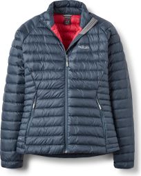 RAB Microlight blauwe donsjas voor dames