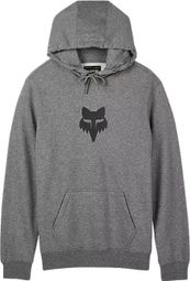 Fox Head Pullover Hoodie Grey