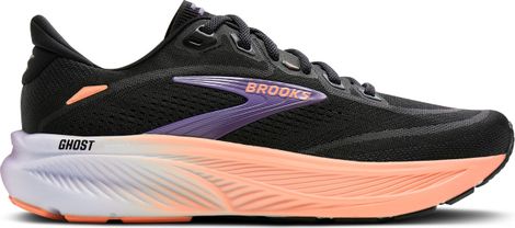 Brooks Ghost 18 hardloopschoenen zwart/roze voor dames