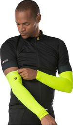 Calentadores de brazo Bontrager Warmer amarillo neón