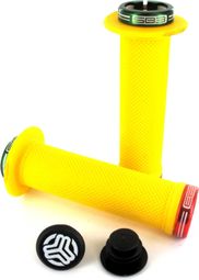 SB3 Paire de Grips DONUT  Lock-on Jaune