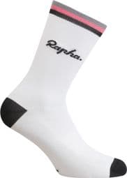 Rapha Logo Sokken Wit/Zwart