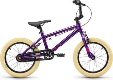 Vélo enfant S'COOL XtriX mini - 1 vitesse roue libre - Violet/Fuchsia