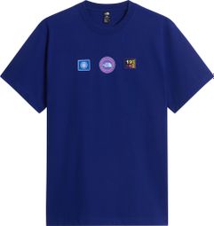 Maglietta The North Face Explorer Badges RLX blu unisex