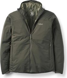 Chaqueta de manga larga RAB Xenair Alpine Light verde para hombre