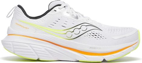 Chaussures Running Saucony Guide 18 Blanc/Orange Homme