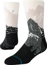 Chaussettes Stance Out Of Range Hike Crew Blanc/Gris