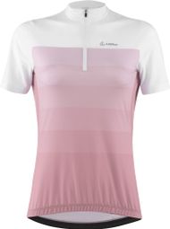 Loeffler maillot cycliste à manches courtes W Bike Jersey HZ Rainbow Mid Rosanne - Rose