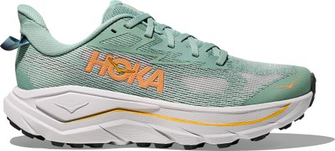 Chaussures Trail Hoka Challenger 8 Vert/Orange Femme