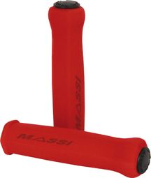 Paire de Grips MASSI ELITE LIGHT Rouge