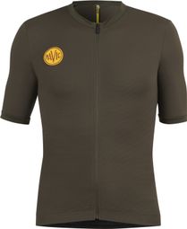 Mavic Heritage Short Sleeve Jersey Khaki