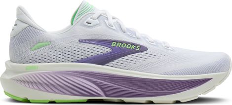 Brooks Ghost 18 hardloopschoenen wit/paars voor dames