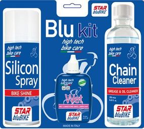 Kit d'Entretien Chaine 3 produits Star Blubike