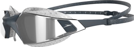 Paar Speedo Aquapulse Pro Mirror Goggles Grijs