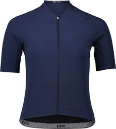 Maillot de manga corta Poc Raceday Turmaline para mujer Azul marino