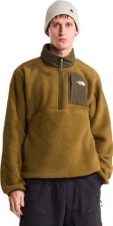 The North Face Yumiori Off Peak 1/2-Zip Fleece, Green, Men's